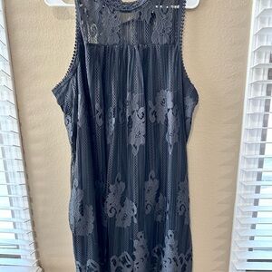 Maurice’s gray lace sleeveless dress